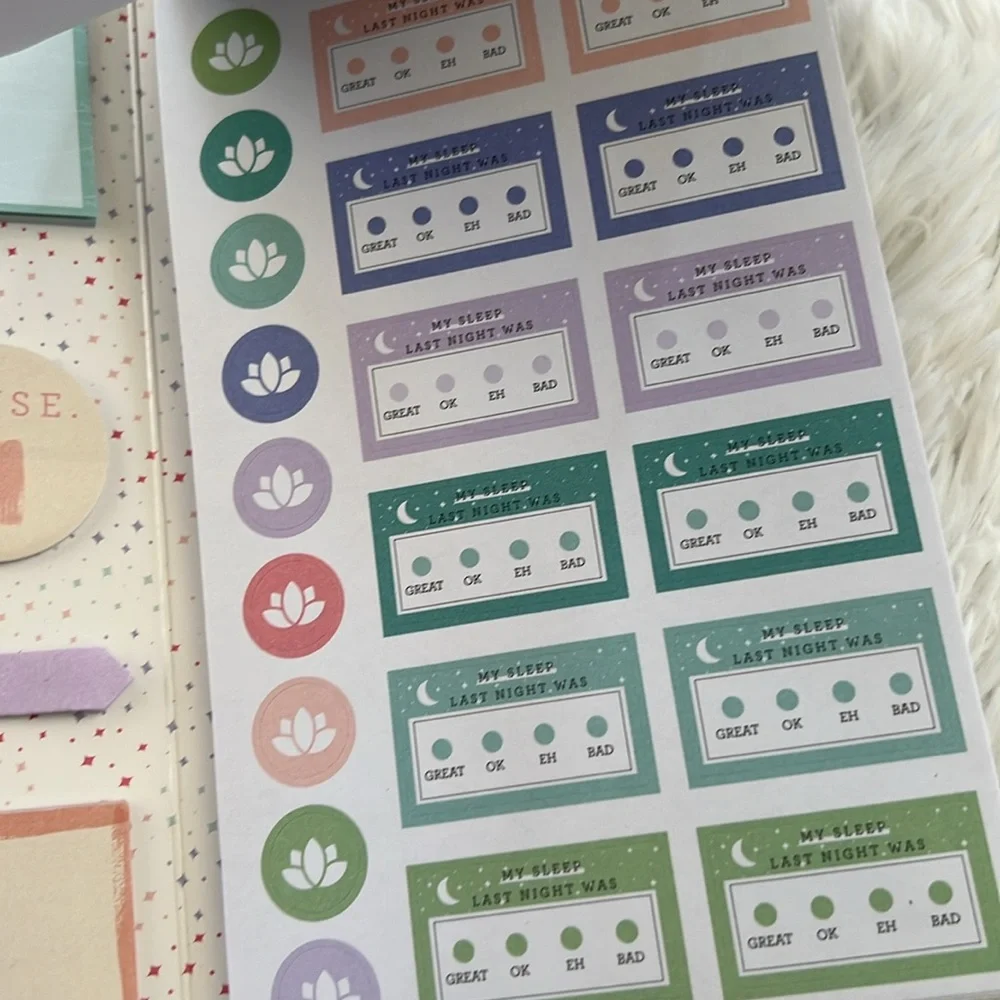 The Happy Planner Wellness Accessory Book